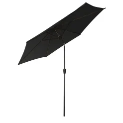 Parasols-Happy Garden Parasol HAPUNA - Zwart - Aluminium