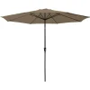 Parasols-Happy Garden Parasol HAPUNA - Bruin - Aluminium