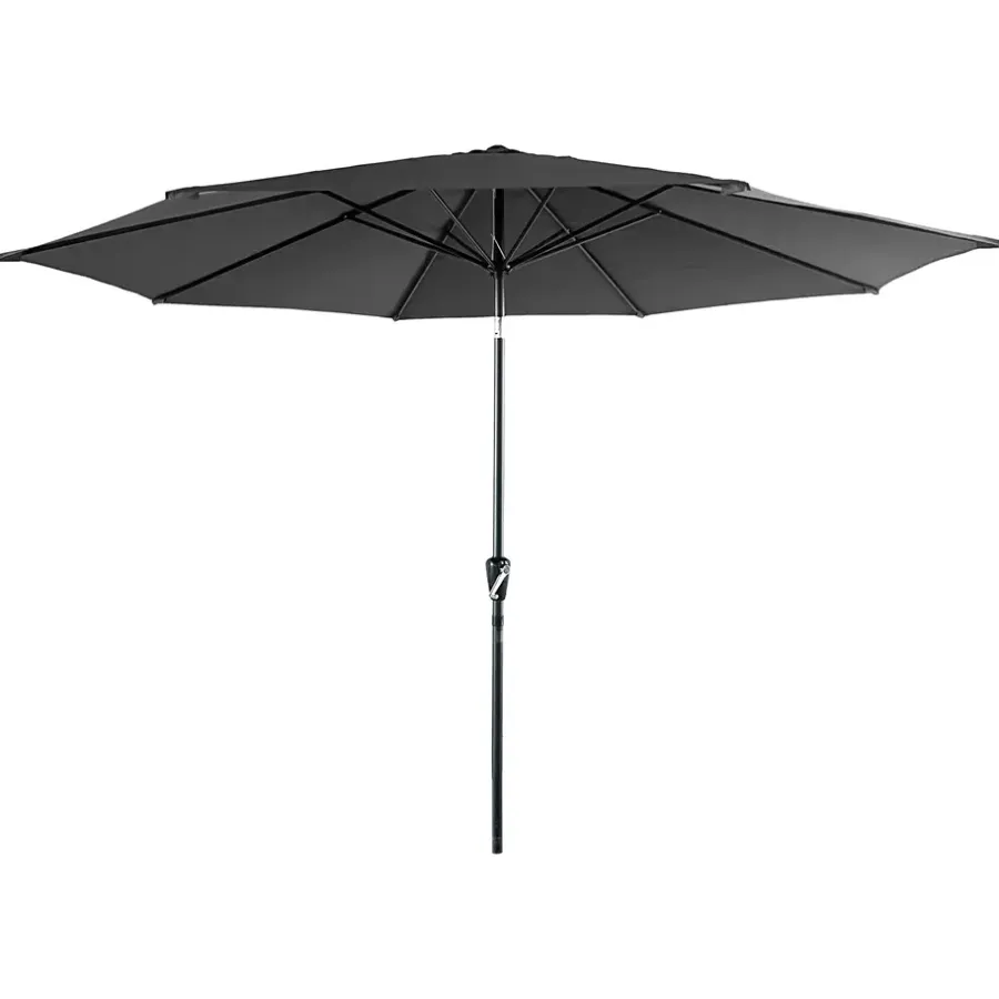 Parasols-Happy Garden Parasol HAPUNA - Grijs - Aluminium