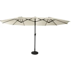 Parasols-Happy Garden Parasol LINAI - Beige - Stof