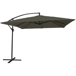 Happy Garden Parasol MOLOKAI - Grijs - Staal