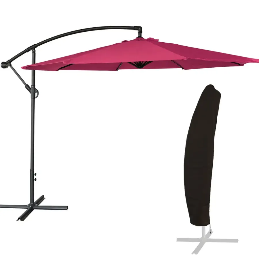 Happy Garden Parasol OAHU - Roze - Staal