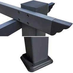 Terrasoverkappingen-Happy Garden Pergola CASSIS - Beige - Aluminium
