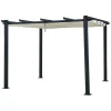 Terrasoverkappingen-Happy Garden Pergola CASSIS - Beige - Aluminium