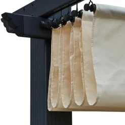 Terrasoverkappingen-Happy Garden Pergola CASSIS - Beige - Aluminium