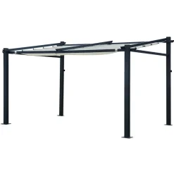 Happy Garden Pergola FRÉJUS - Beige - Aluminium