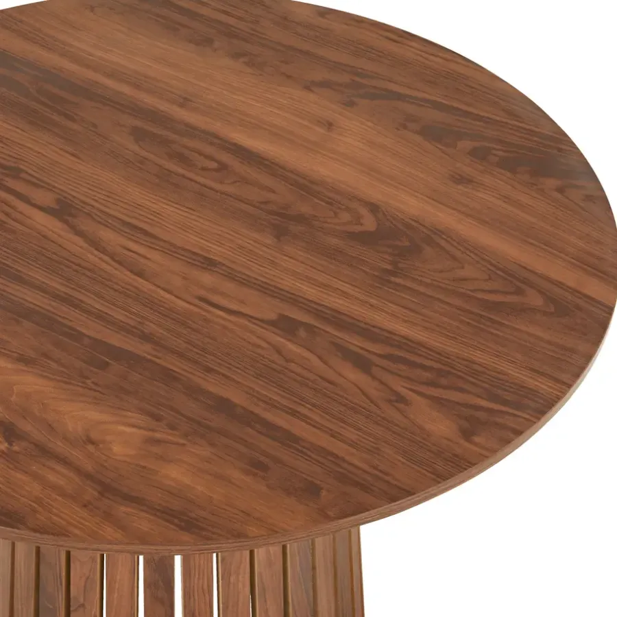 Ronde Eettafels-Happy Garden Tabel LIV - Bruin - Spaanplaat