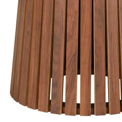 Ronde Eettafels-Happy Garden Tabel LIV - Bruin - Spaanplaat