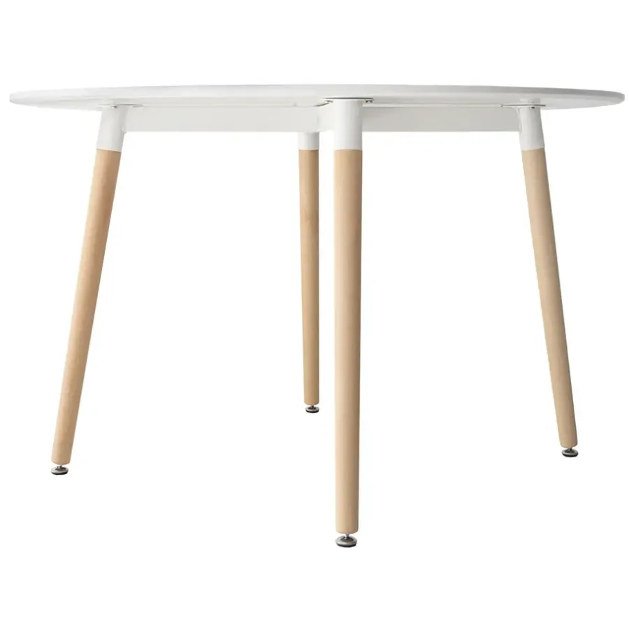 Ronde Eettafels-Happy Garden Tabel MARTHA - Wit - MDF