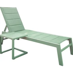 Ligbedden-Happy Garden Transat BARBADOS - Groen - Aluminium
