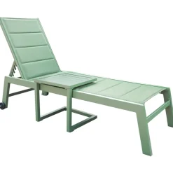 Ligbedden-Happy Garden Transat BARBADOS - Groen - Aluminium