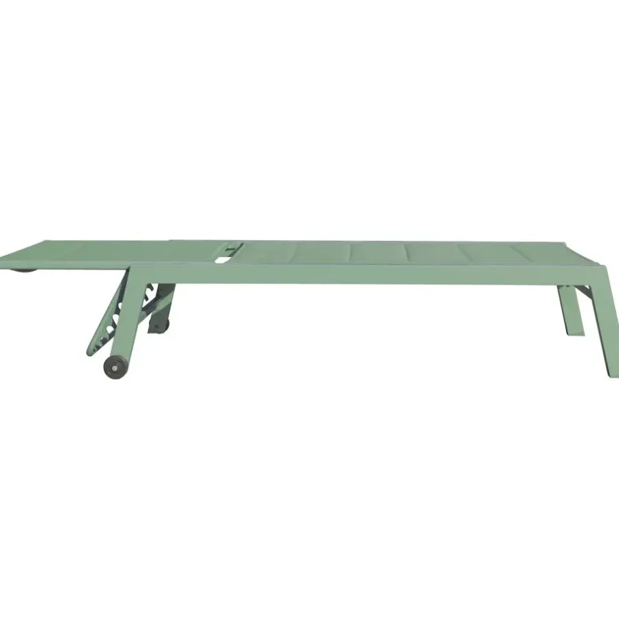 Ligbedden-Happy Garden Transat BARBADOS - Groen - Aluminium