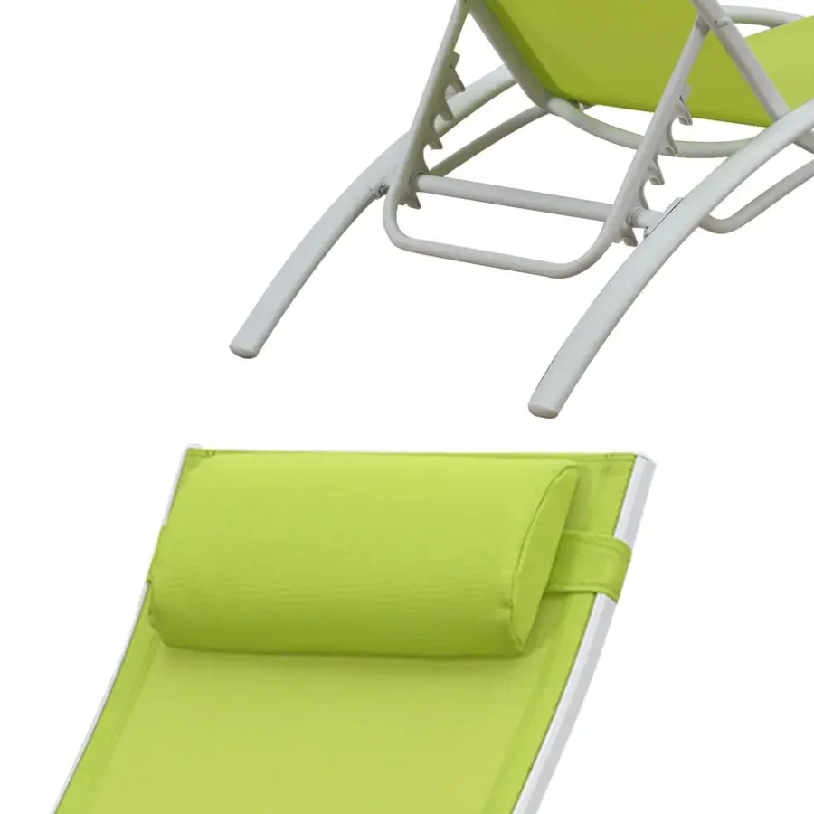 Ligbedden-Happy Garden Transat GALAPAGOS - Groen - Aluminium