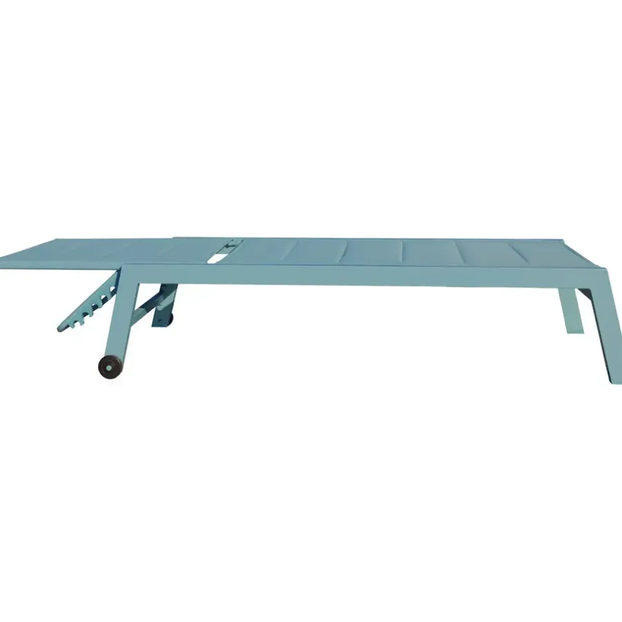 Happy Garden Zonnebaden BARBADOS - Blauw - Aluminium