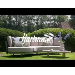 Loungebanken-Hartman Bjorn 3-zits loungebank - Taupe