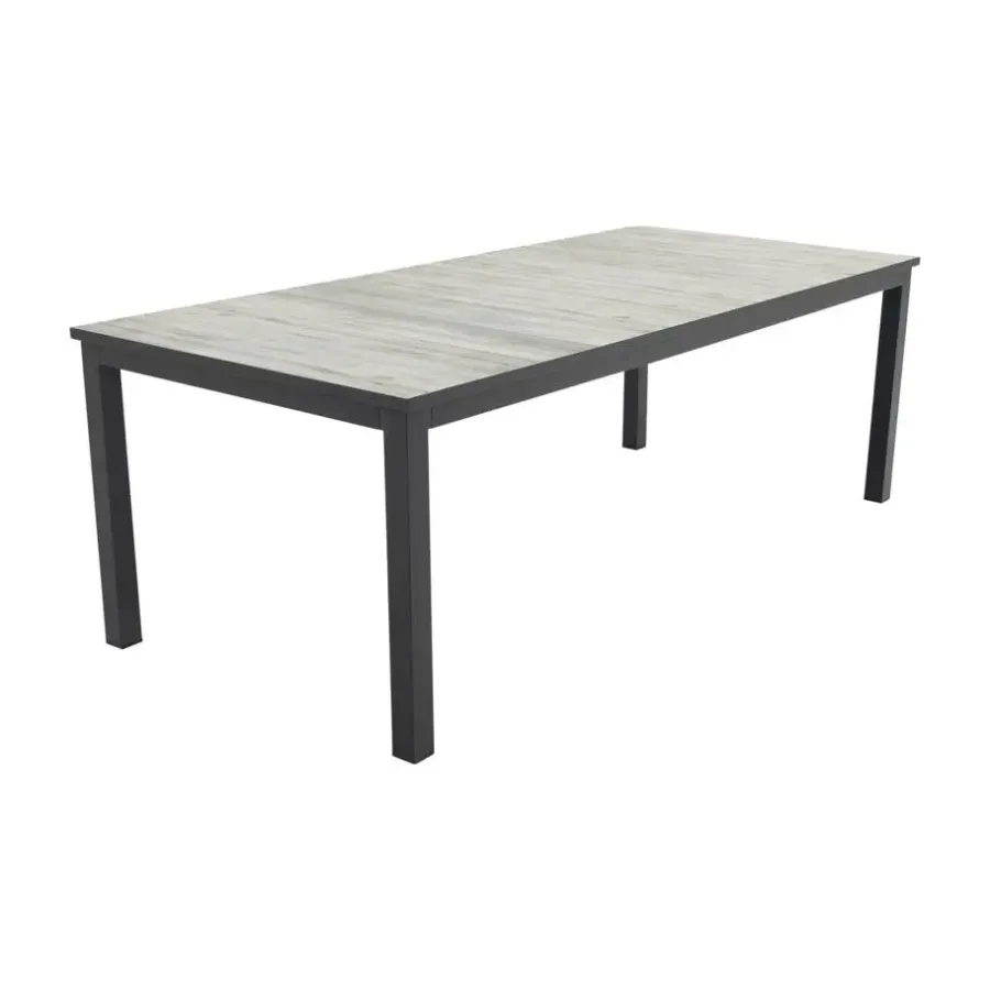 Tuintafels-Hartman Comino dining tuintafel 223x105 cm. - Keramiek/Grijs