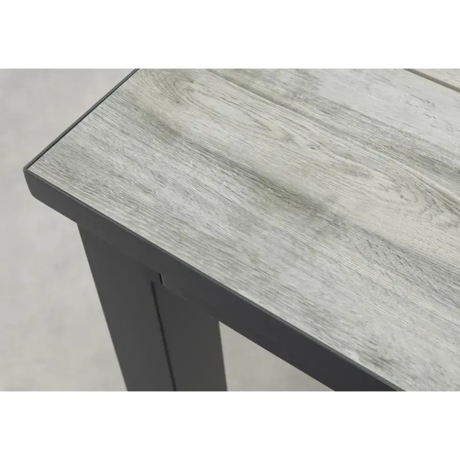 Tuintafels-Hartman Comino dining tuintafel 223x105 cm. - Keramiek/Grijs