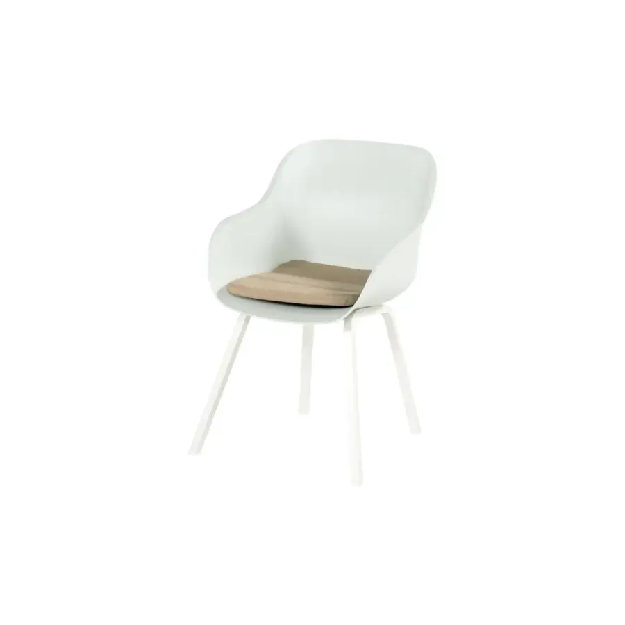 Hartman Le Soleil Element dining armstoel - Cotton white - 2 st.