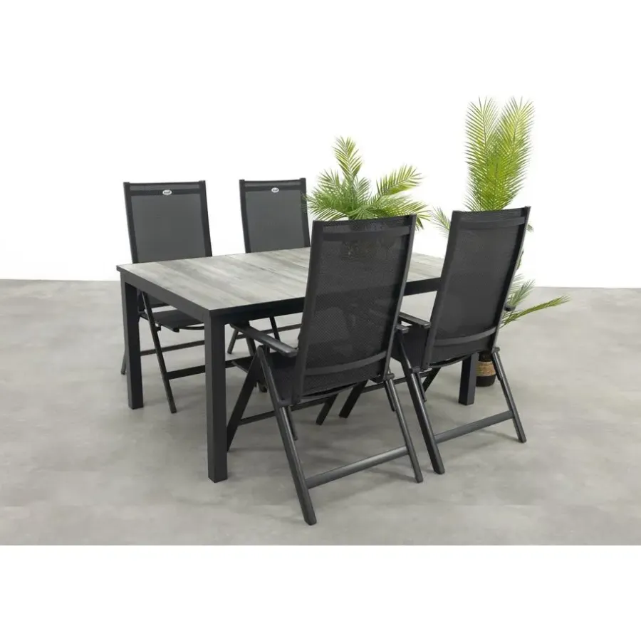 Hartman Napoli/Comino verstelbare tuinset (5-delig) - 163x105 cm