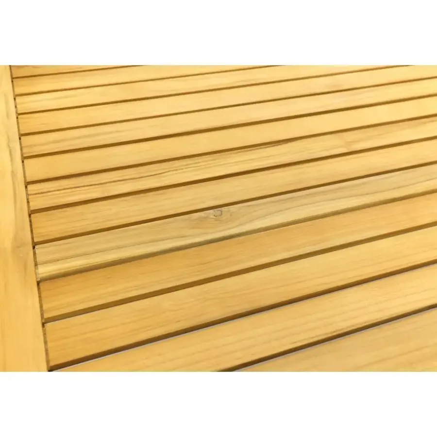 Hartman Sonata tuintafel 220x100 cm. - Teak - wit