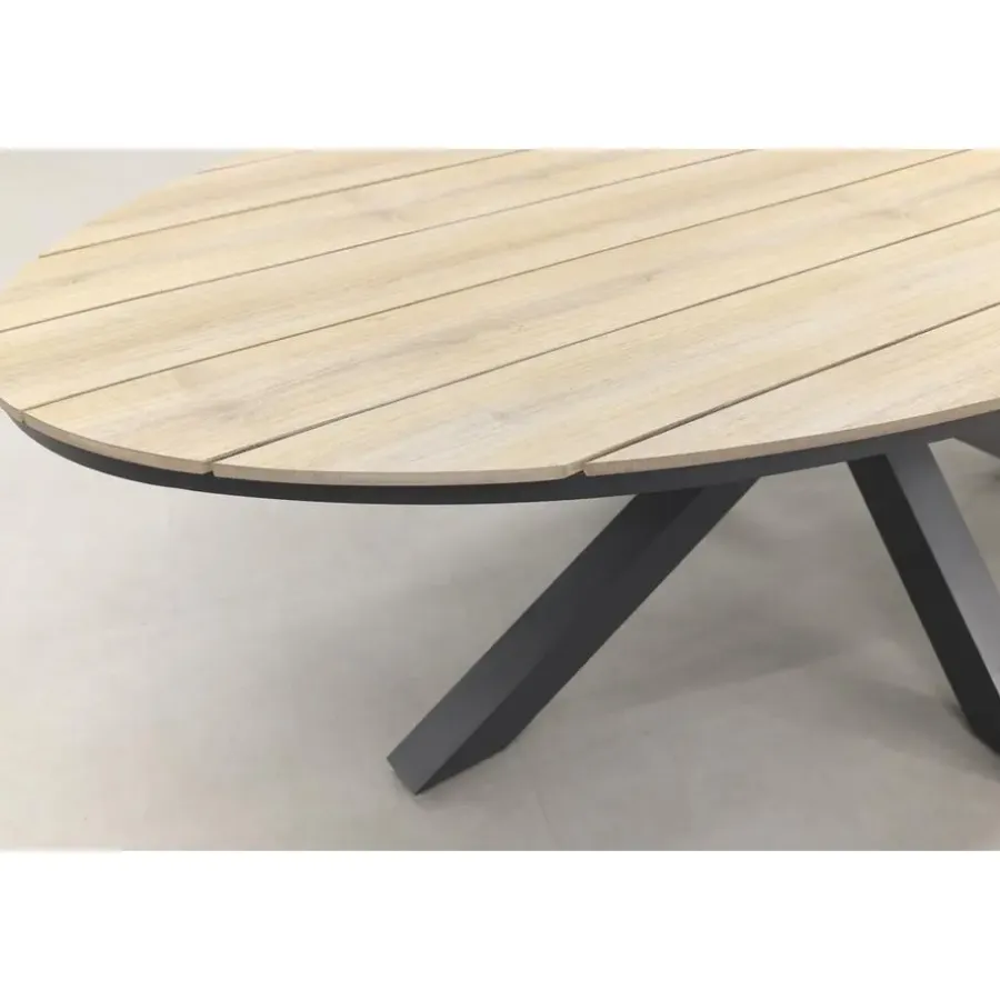 Tuinsets-Garden Impressions Hartman Sophie Element - Xerix/GI Edison 220 tafel - ovale tuinset