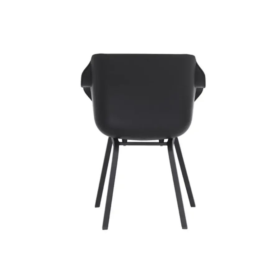 Hartman Sophie Element dining armstoel- Carbon black - 4 st.