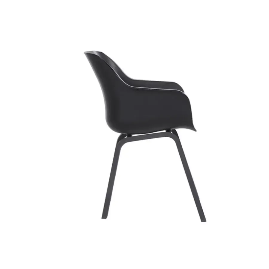 Hartman Sophie Element dining armstoel- Carbon black - 4 st.