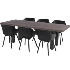 Hartman Sophie Element dining armstoel- Carbon black - 4 st.