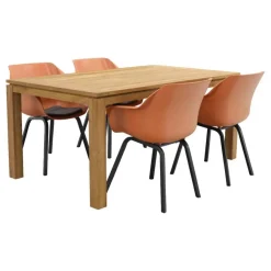 Tuinsets-Hartman Sophie Element Terra/Rome brown 170 cm. tuinset - 5-delig