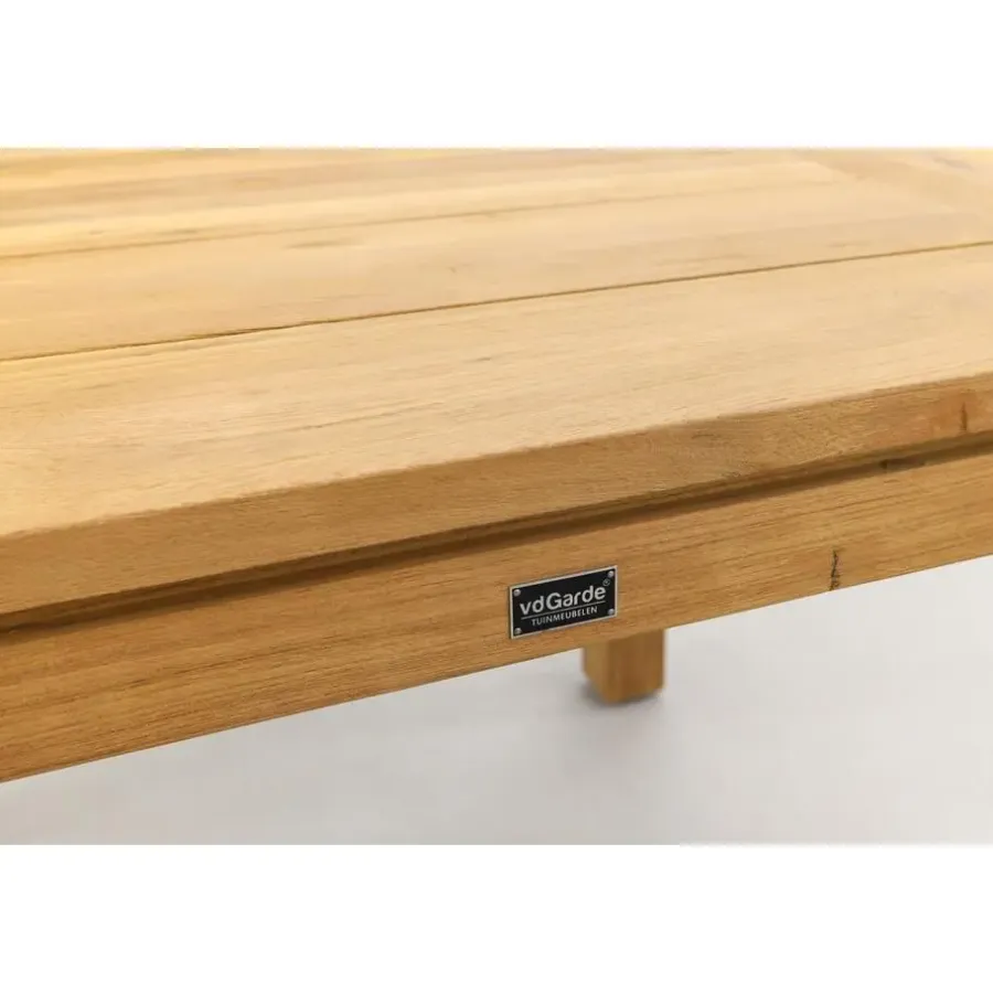 Tuinsets-Hartman Sophie tuinstoel Moss groen/Rome brown 100 cm. - 5-delig