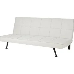 Beliani HASLE - Slaapbank 3-zits - Lichtbeige - Polyester