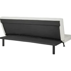 Beliani HASLE - Slaapbank 3-zits - Lichtbeige - Polyester