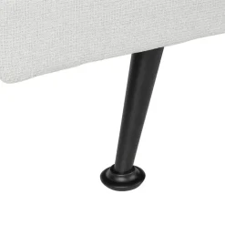 Beliani HASLE - Slaapbank 3-zits - Lichtgrijs - Polyester