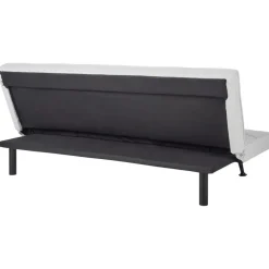 Beliani HASLE - Slaapbank 3-zits - Lichtgrijs - Polyester