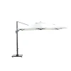 Parasols-Garden Impressions Hawaii Big Pole telescoop parasol - 350x350cm -carbon black-royal zand