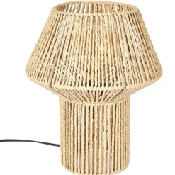 The Home Deco Factory HD Factory Tafellamp Nature - 27x33cm -Boho/ibiza stijl - natuurlijk