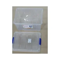 Opbergboxen-Hega Hogar Opbergbox - met deksel - 39 x 29 x 21 cm - 16L