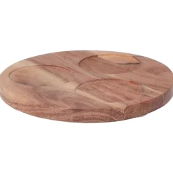 Beliani HERAKLION - Dienblad - Meerkleurig - Hout