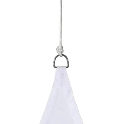 Hesperide Schaduwdoek Curacao - driehoekig - wit - 2 x 2 m