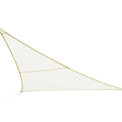 Schaduwdoeken-Hesperide Schaduwdoek Curacao - driehoekig - wit - 4x4m