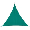 Schaduwdoeken-Hesperide Schaduwdoek Curacao - driehoek - mint groen - 3 x 3 m