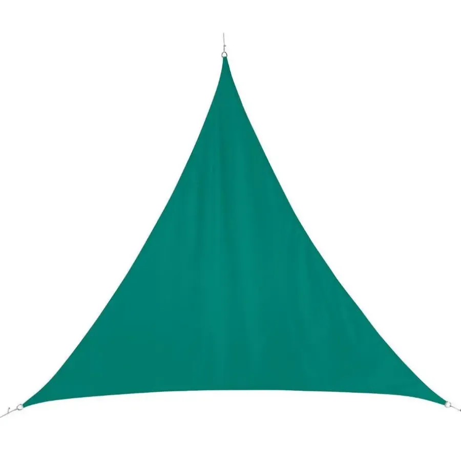 Schaduwdoeken-Hesperide Schaduwdoek Curacao - driehoek - mint groen - 3 x 3 m