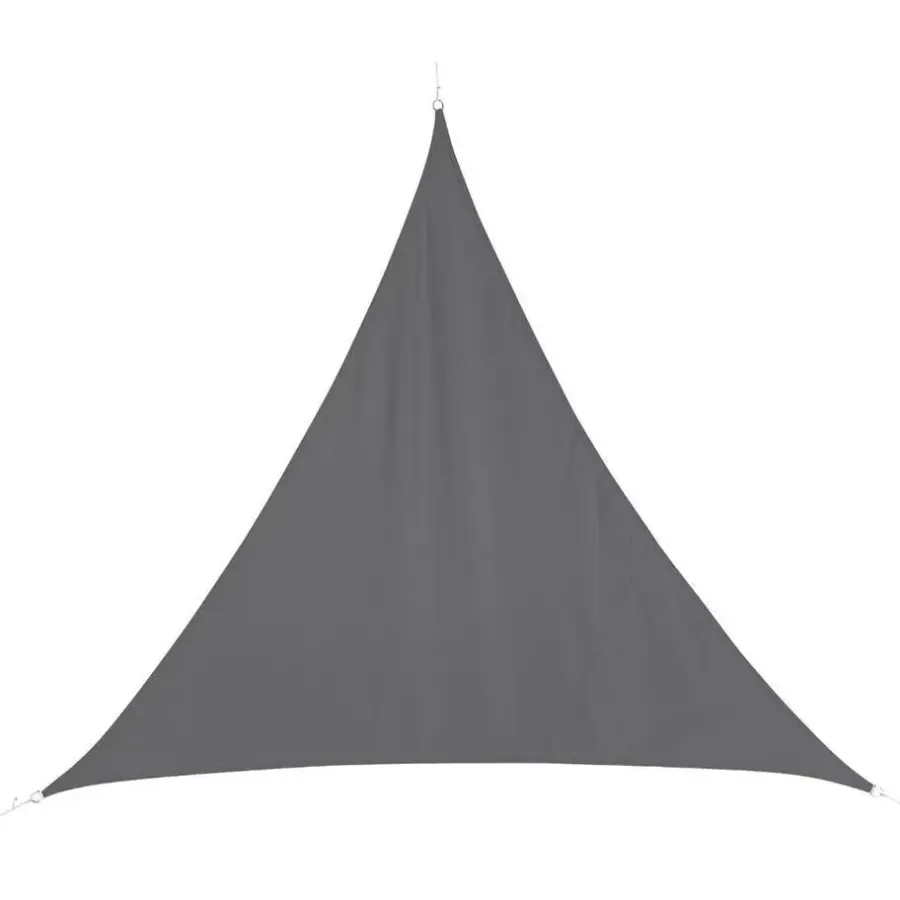 Schaduwdoeken-Hesperide Schaduwdoek Curacao - driehoekig - grijs - 4x4m
