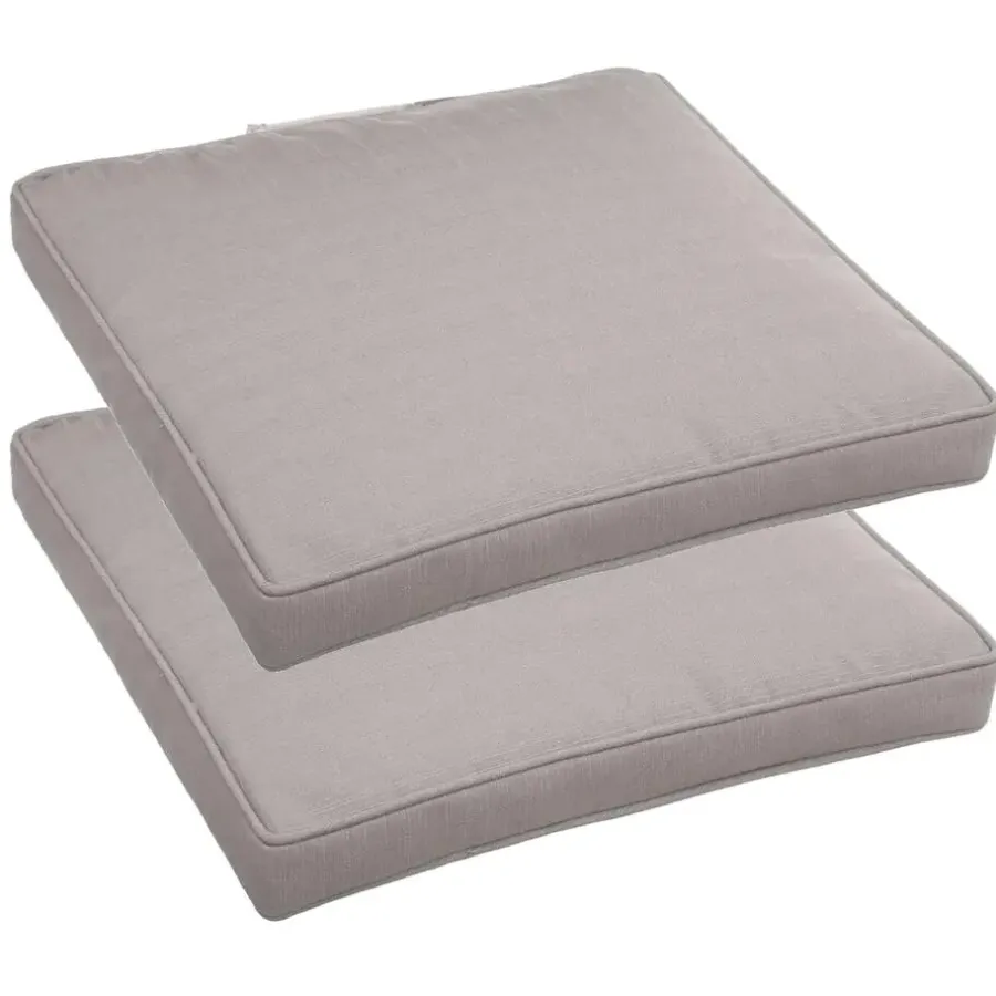 Tuinstoelkussens-Hesperide Tuinstoelkussen - taupe - uv-bestendig - 40 x 4 cm