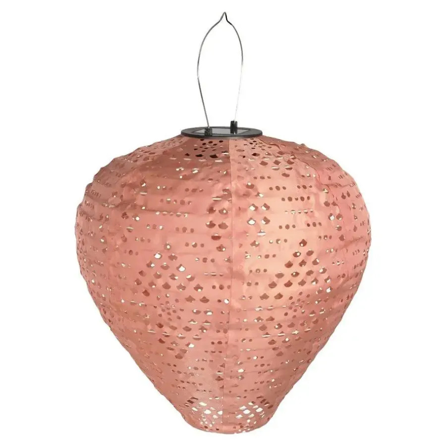 Merkloos Hioshop Arna lantaarn oplaadbaar roze