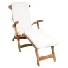 Ligbedden-Merkloos Hioshop Arrecife ligstoel incl kussen teak