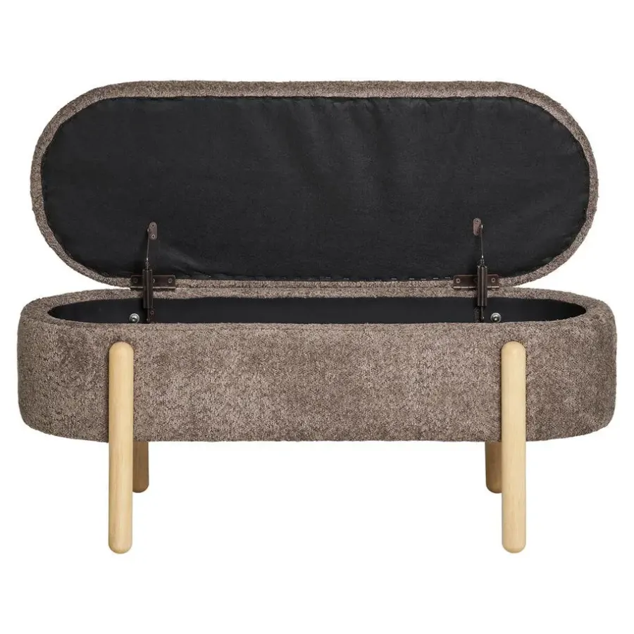 Hioshop Branca bank Met opberging bruin
