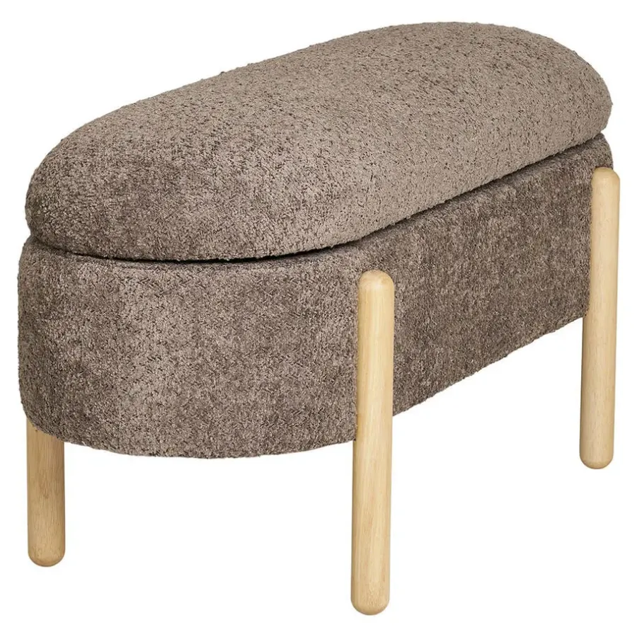 Hioshop Branca bank Met opberging bruin