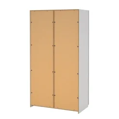 Hioshop Como schuifdeurkast 2 deuren 120x220cm wit