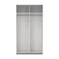 Hioshop Como schuifdeurkast 2 deuren 120x220cm wit